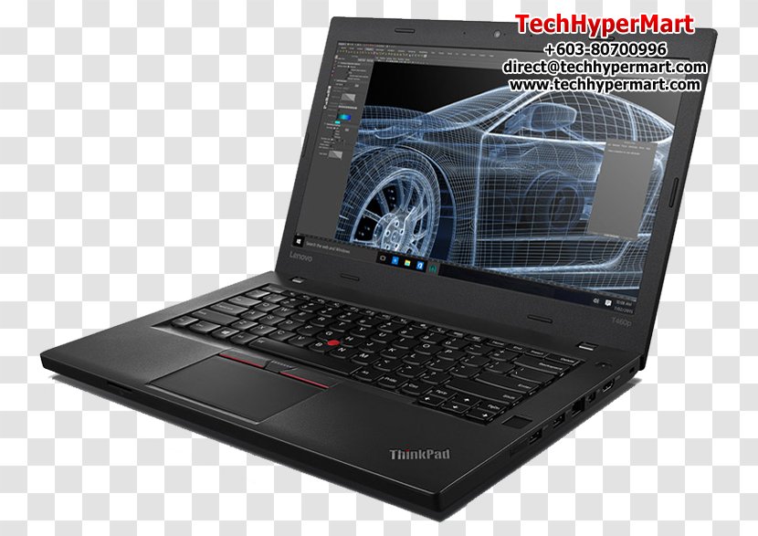 Lenovo ThinkPad T460p 20FW 14.00 Laptop X1 Carbon - Power Cord Transparent PNG