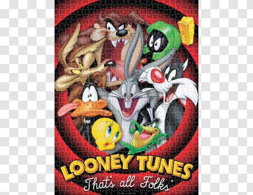 Jigsaw Puzzles Tweety Bugs Bunny Porky Pig Sylvester - Toy Transparent PNG