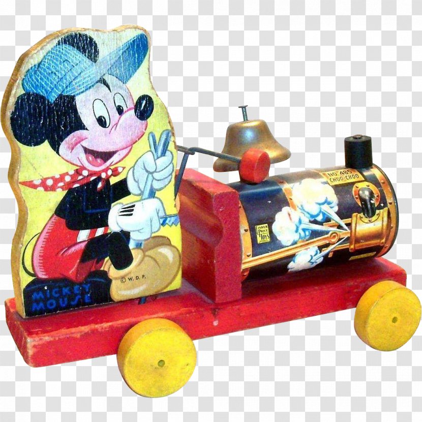 Mickey Mouse Train Toy Minnie Rail Transport Transparent PNG