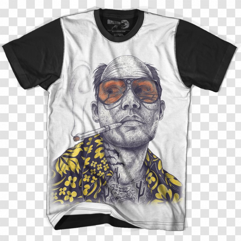 T-shirt United States Of America Sleeve Clothing - White - Fear Loathing Transparent PNG