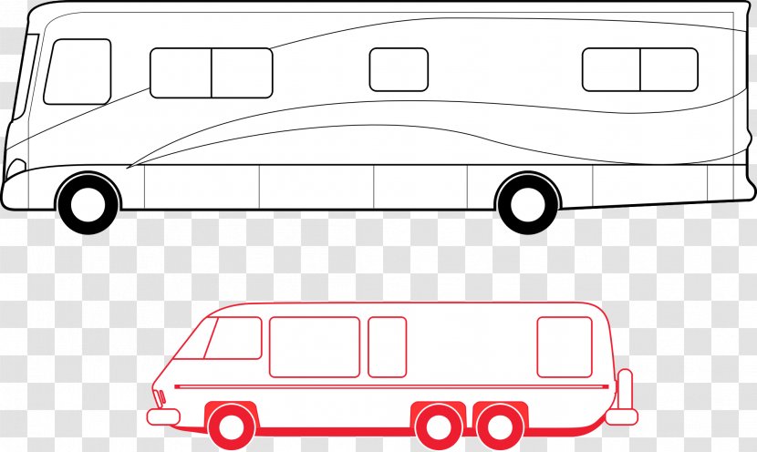 GMC Motorhome Caravan Campervans - Car Transparent PNG