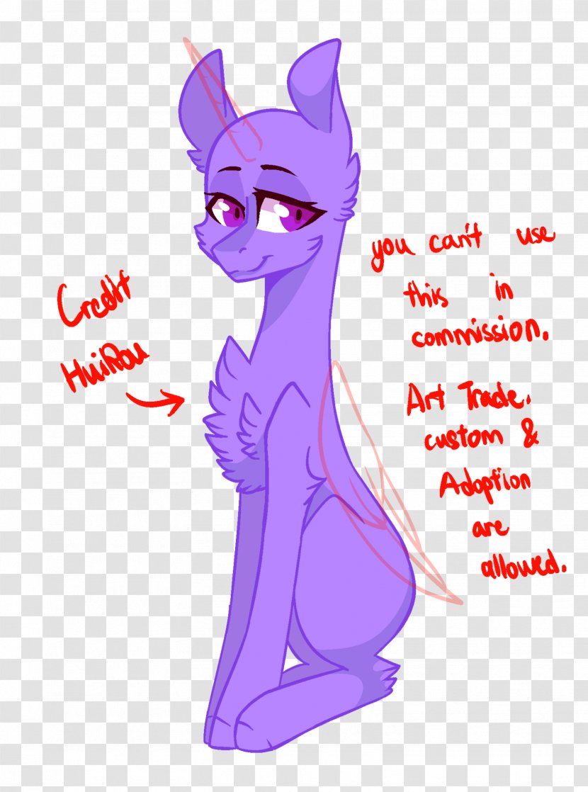 Cat Pony Horse DeviantArt Drawing - Cartoon - Base Deviantart Transparent PNG