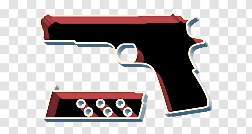 Army Cartoon - Weapon Icon - Airsoft Gun Starting Pistol Transparent PNG