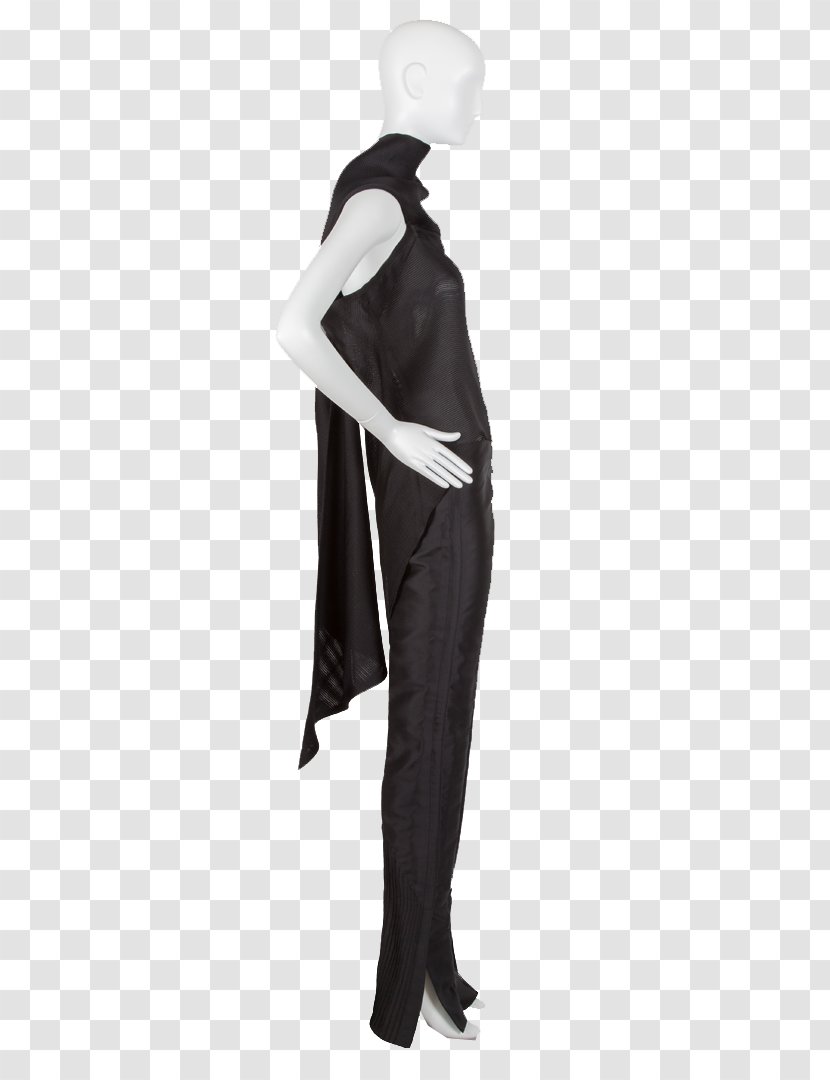 Costume Shoulder Outerwear - Black Scarf Transparent PNG