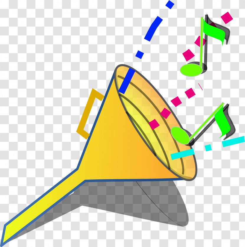Wave Cartoon - Triangle Cone Transparent PNG