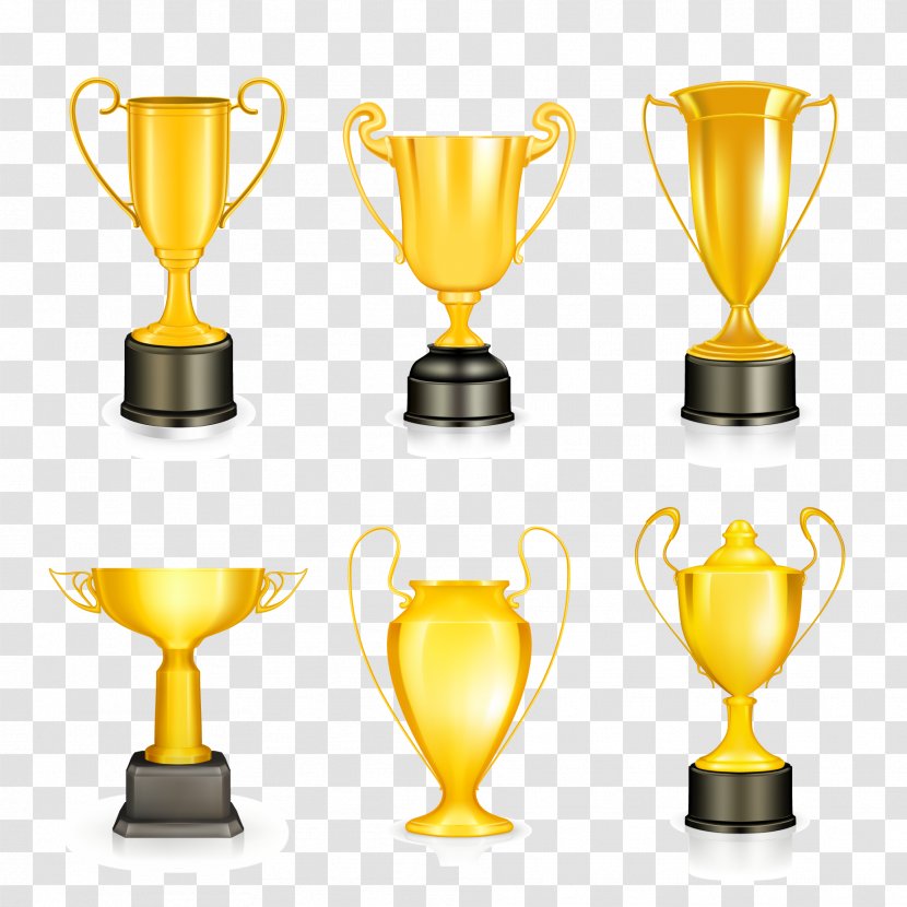 Trophy Medal Clip Art - Award - Vector Match Transparent PNG