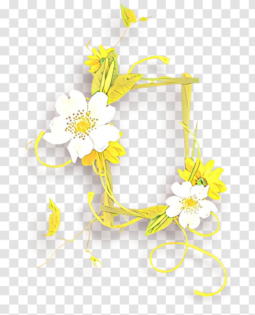 Flowers Background - Yellow - Wildflower Plant Transparent PNG