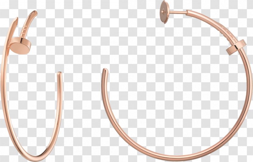 Earring Cartier Gold Jewellery Czerwone Złoto Transparent PNG