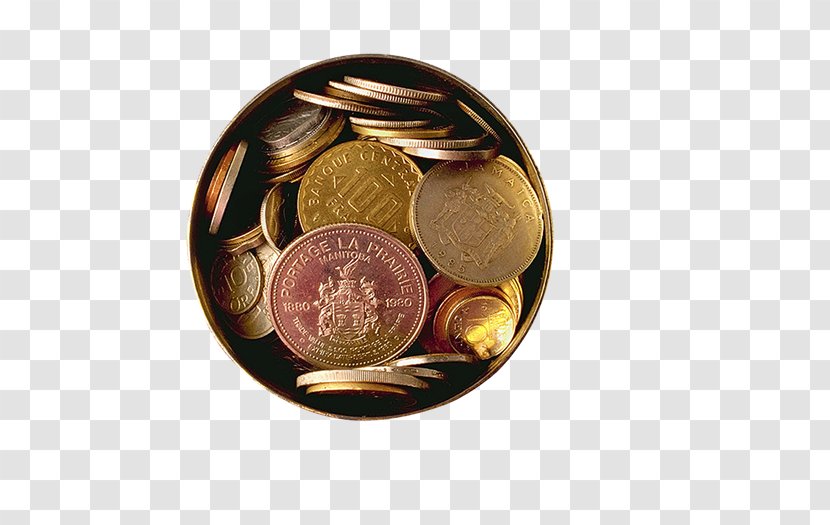 Gold Coin Money - Metal - Dinero Transparent PNG