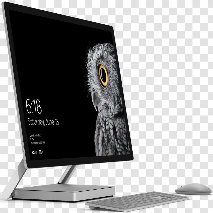 Surface Studio Microsoft All-in-one Desktop Computers - Intel Core I7 Transparent PNG