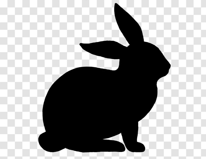 Hare Easter Bunny Rabbit Silhouette Drawing - Whiskers Transparent PNG