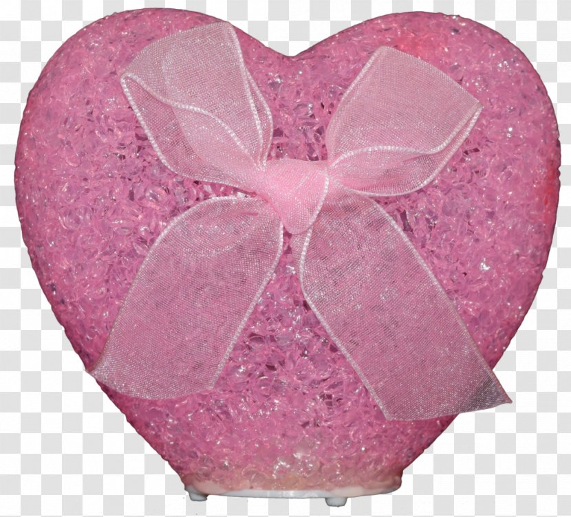 Petal Magenta Pink M Heart - Glowing Heart-shaped Transparent PNG