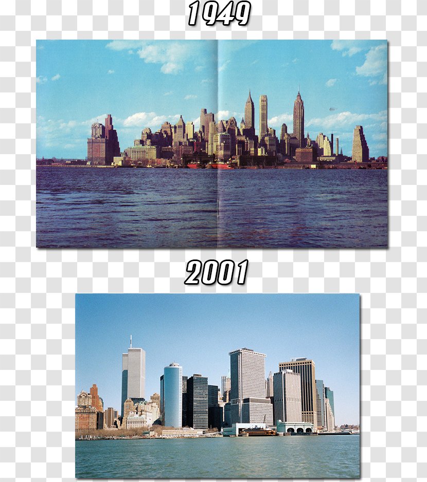 Minecraft Manhattan City Map Skyline - 3D Transparent PNG