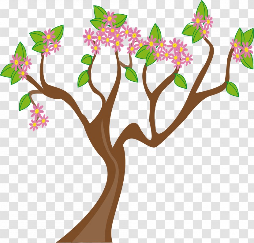 Spring Tree Clip Art - Illustration - Cliparts Transparent PNG