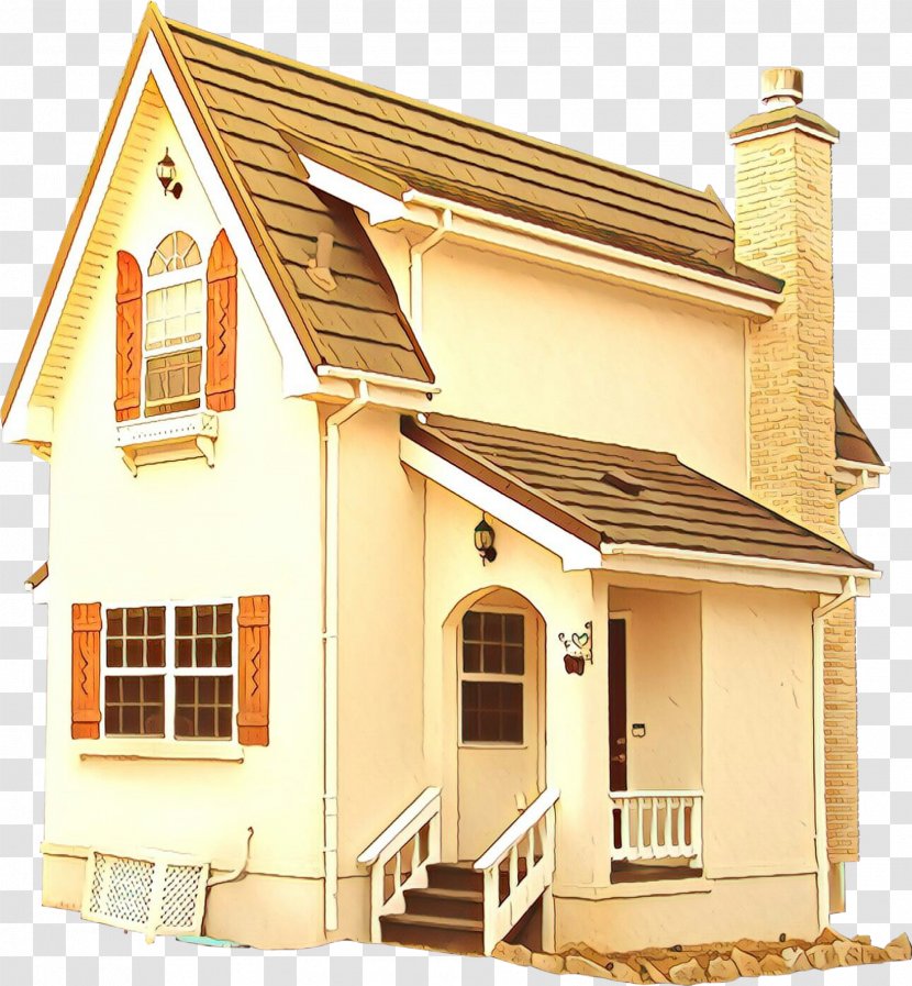 Home House Property Roof Siding - Facade - Wood Transparent PNG