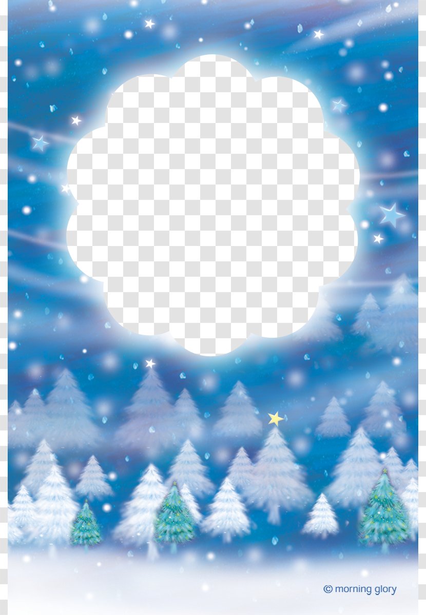 Picture Frame Digital Photo Snowflake - Sky Transparent PNG