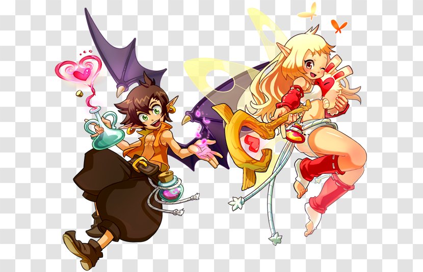 Wakfu Dofus Massively Multiplayer Online Role-playing Game - Heart - Role Transparent PNG