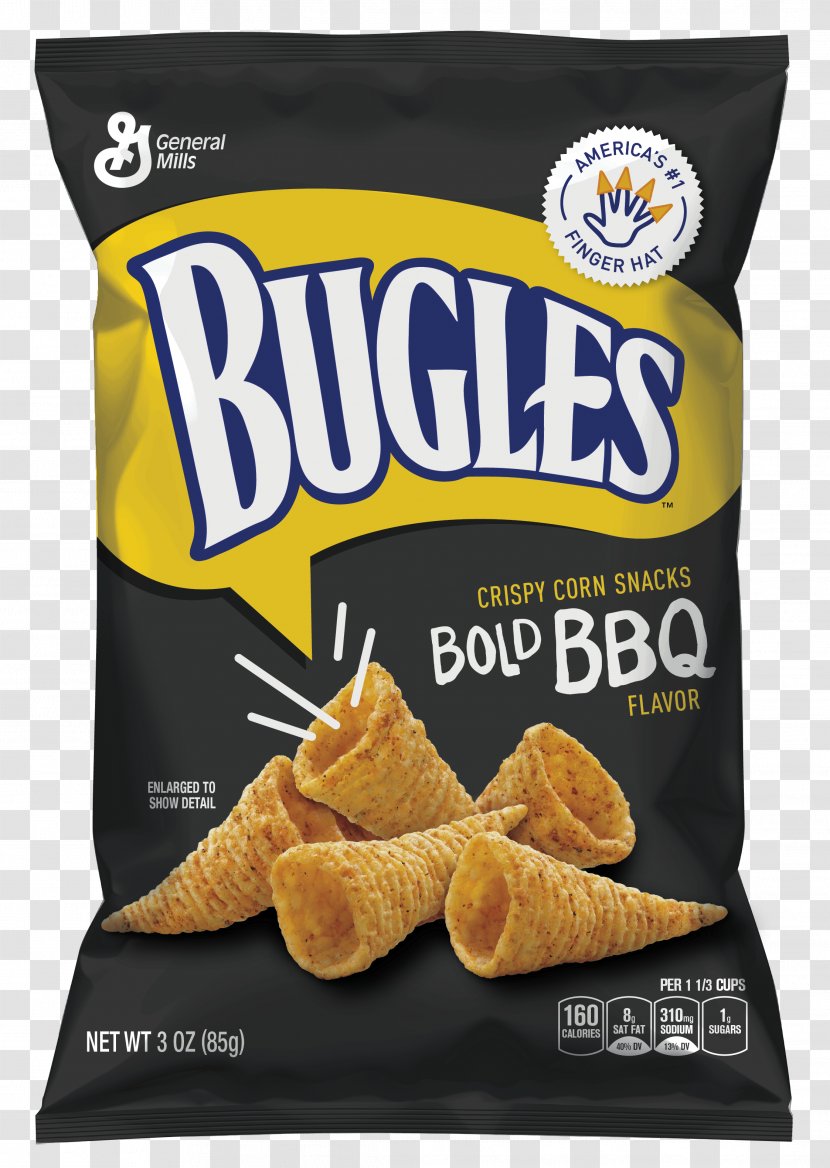 Bugles Nachos Barbecue Potato Chip Snack Transparent PNG