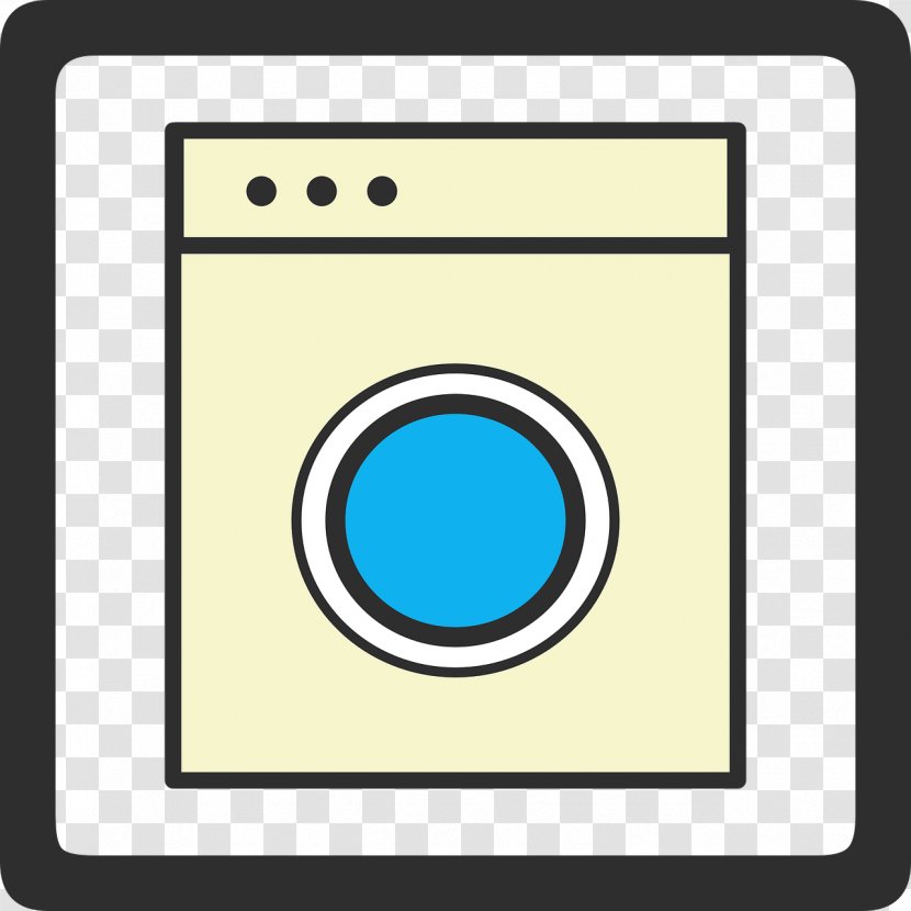 Washing Machines Laundry Symbol Clip Art - Machine Transparent PNG