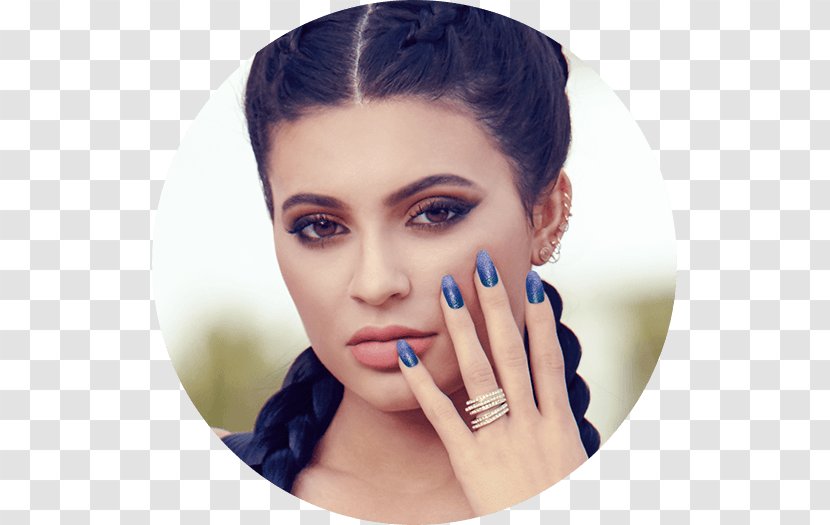 Kylie Jenner Nail Polish Art SinfulColors Color - Cheek Transparent PNG