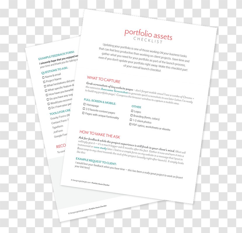 Font Brand - Portfolio Templates Transparent PNG