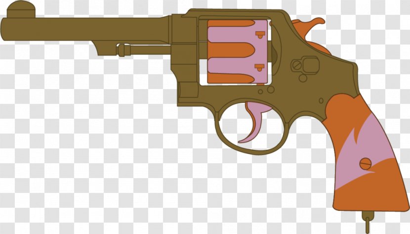 Smith & Wesson M1917 Revolver Firearm Pistol - Gun Transparent PNG