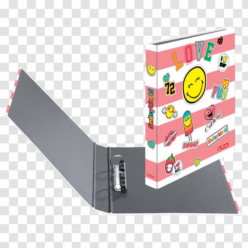 Ring Binder Notebook Pelikan AG Ringband A4 - Emoticon Transparent PNG