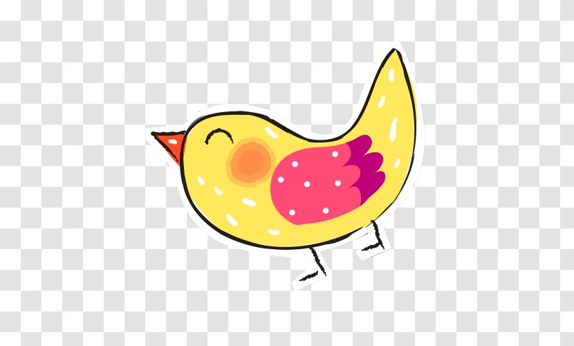 Bird Cartoon Illustration - Dessin Animxe9 - Chick Transparent PNG