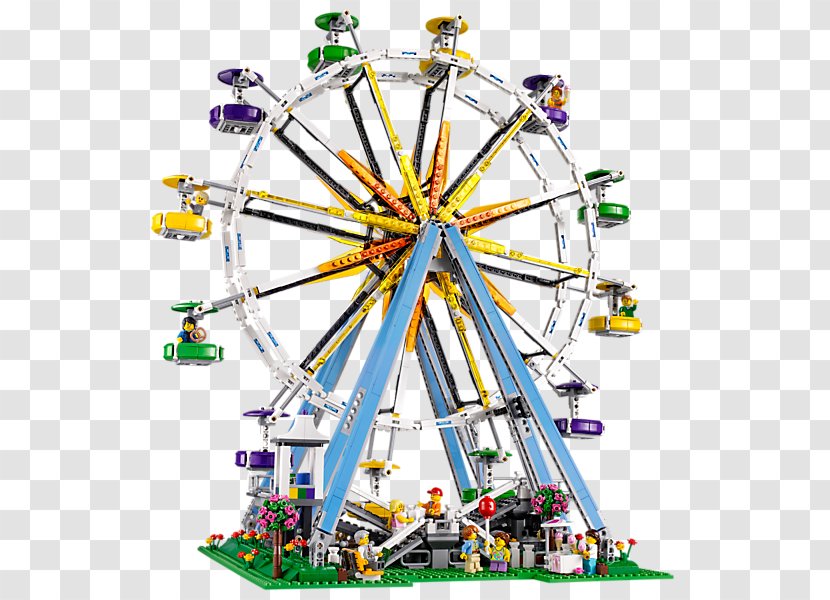 LEGO 10247 Creator Ferris Wheel Toy Engino ENG-MS2 10251 Brick Bank - Lego Minifigure - Lepin Transparent PNG