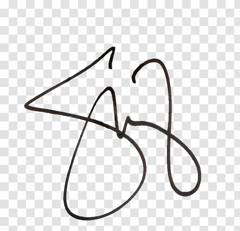 Autograph Signature Autograaf Actor - Black And White - Name Transparent PNG