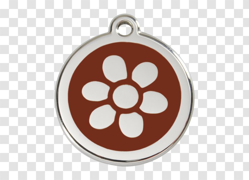 Dog Dingo Pet Tag Cat - Stainless Steel - Continental Flowers Transparent PNG