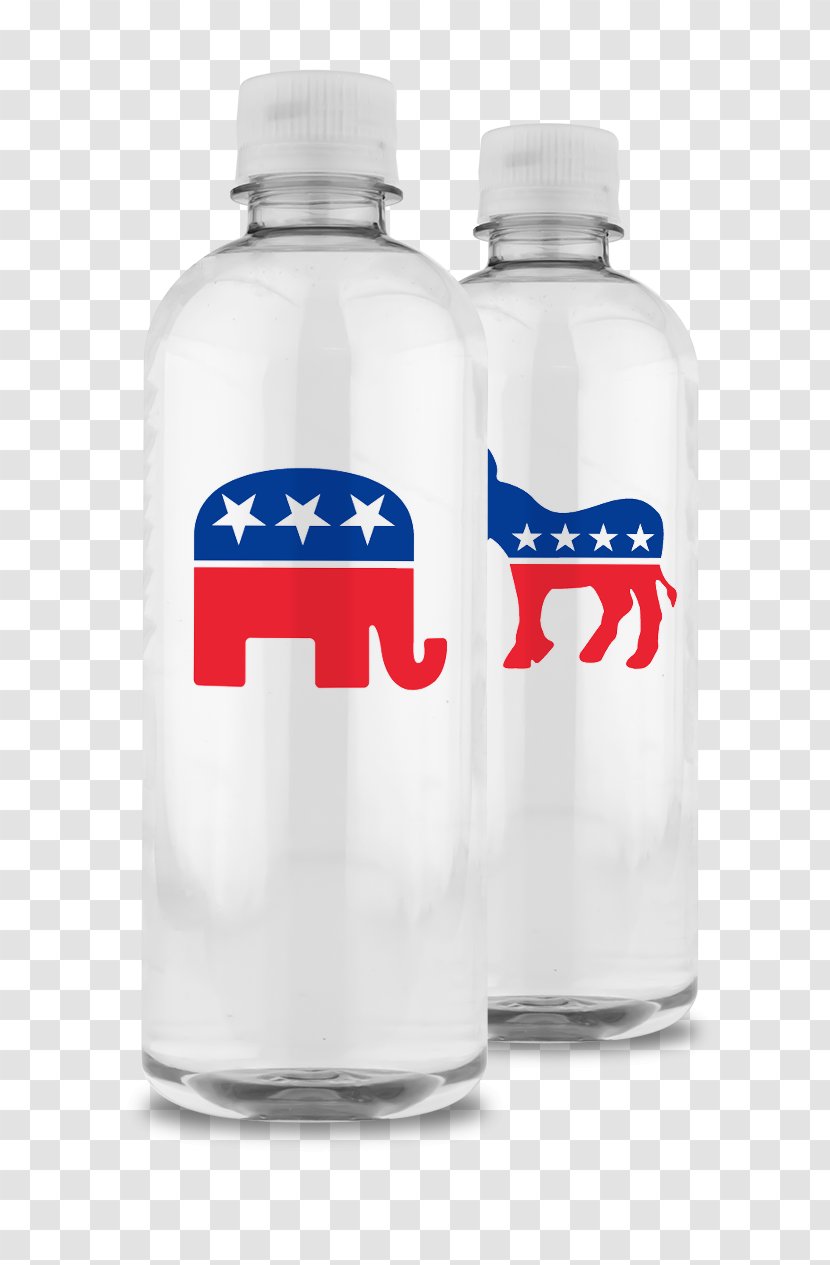 Election United States Clip Art - Water Bottle - Mineral Bottles Transparent PNG