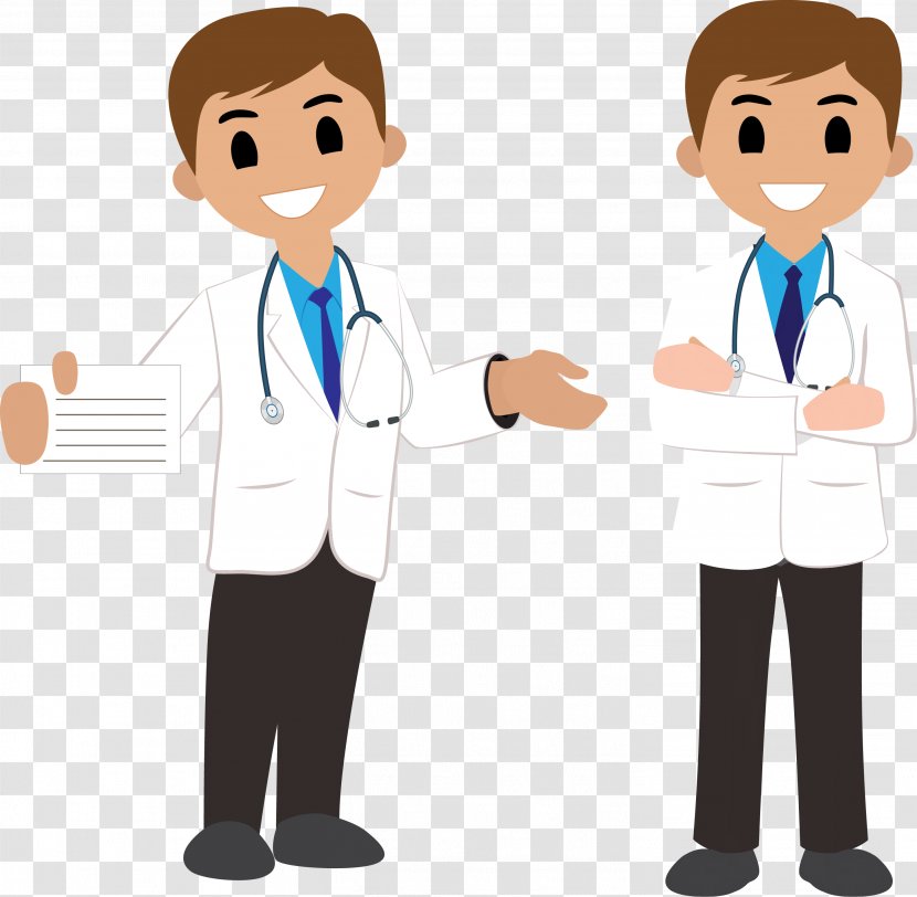 Physician Clip Art - Smile - Vector Doctor Standing Transparent PNG