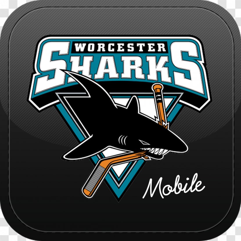 San Jose Sharks Worcester National Hockey League Logo Brand - Design Transparent PNG