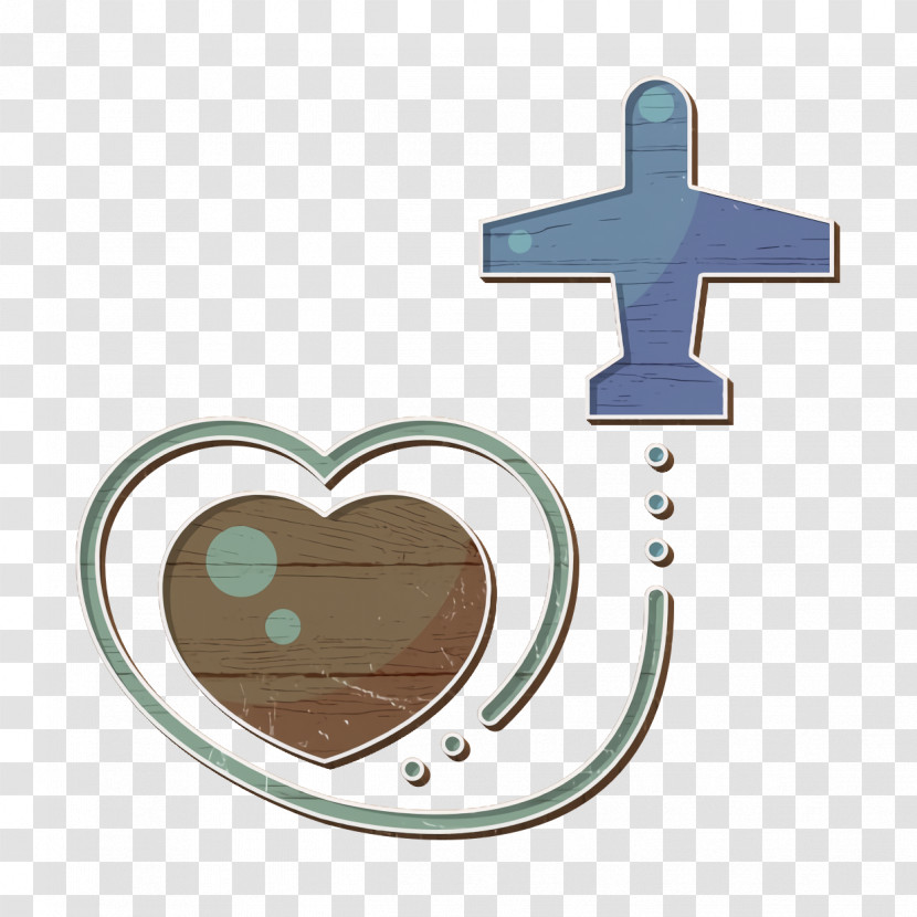Plane Icon Travel Icon Romantic Love Icon Transparent PNG