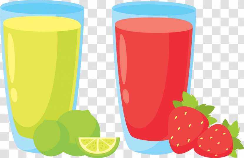 Orange Juice Smoothie Strawberry Apple - Fruit Transparent PNG