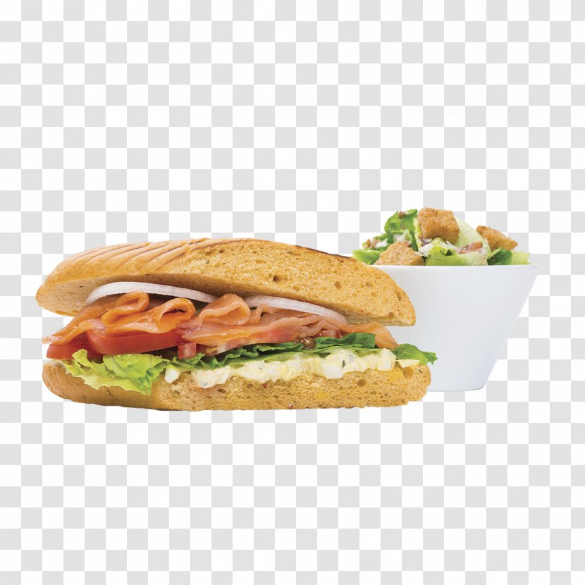 Breakfast Sandwich Pan Bagnat Veggie Burger Bocadillo Vegetarian Cuisine - Ham Transparent PNG