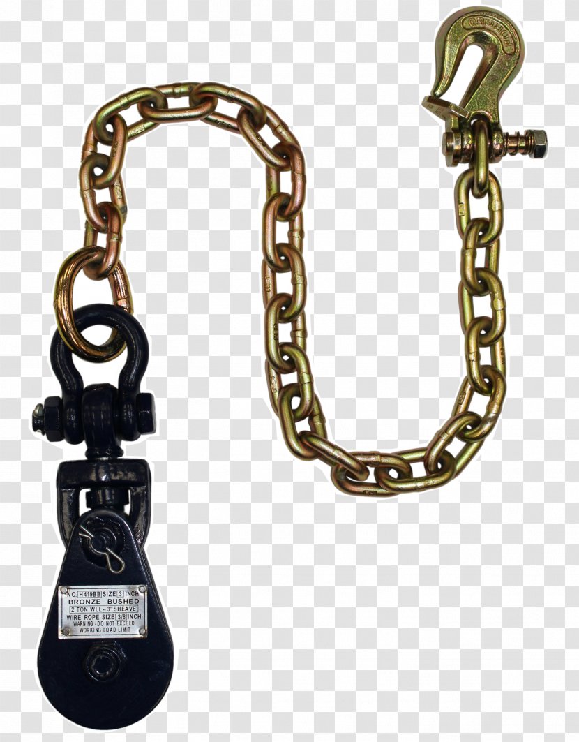 Chain Block Lifting Hook Shackle Swivel - Lock Transparent PNG