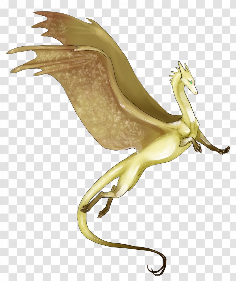 Dragon Legendary Creature Beak Organism Character - Golden Wheat Transparent PNG