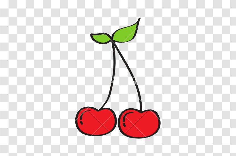 Drawing Fruit Cherry - Tree Transparent PNG