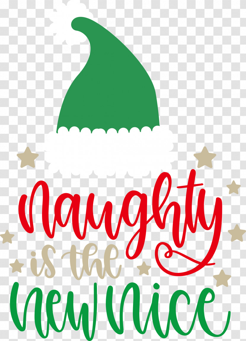 Naughty Is The New Nice Naughty Christmas Transparent PNG