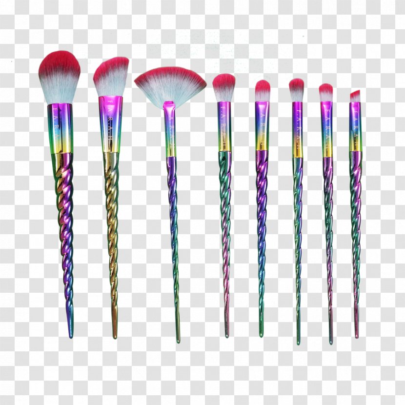 Makeup Brush Unicorn Cosmetics Comb - Samsung Galaxy S Series Transparent PNG