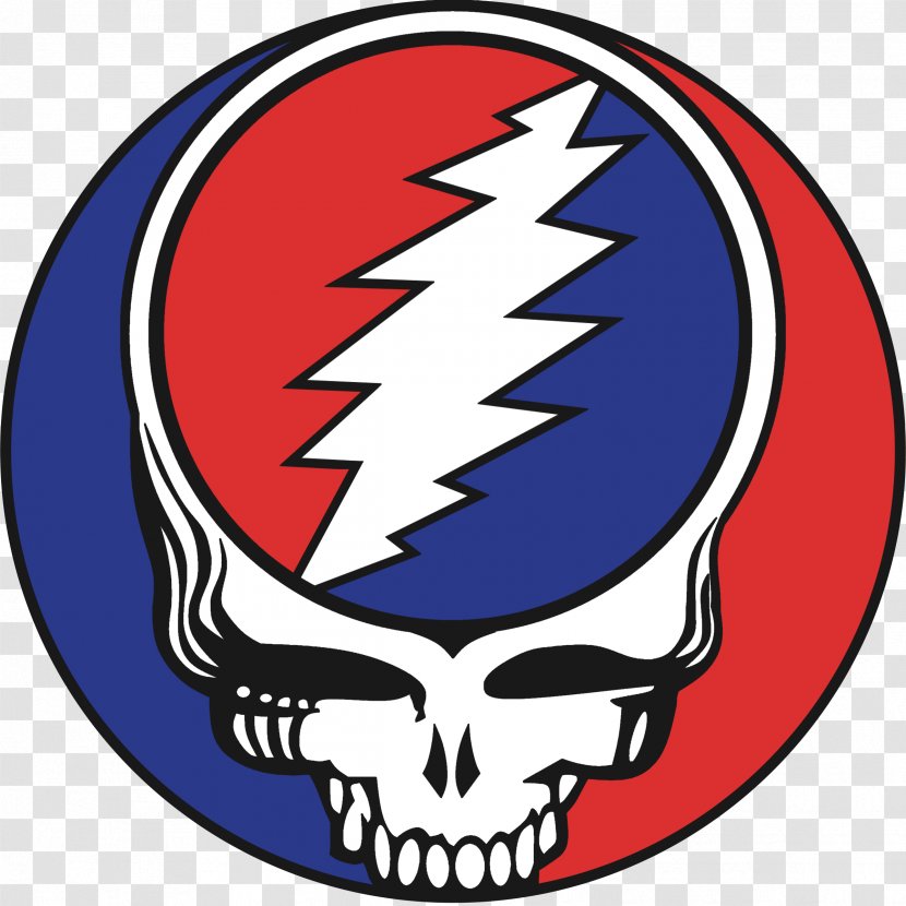 Steal Your Face Grateful Dead Records Deadhead Logo - Silhouette - Cartoon Transparent PNG