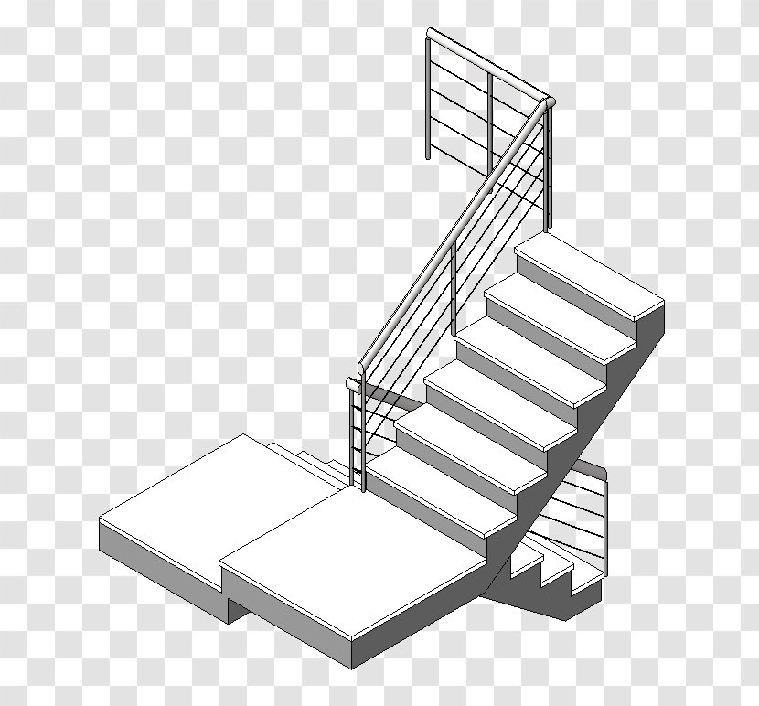 Staircases Steel Guard Rail Handrail - Industry - Metal Railings Transparent PNG
