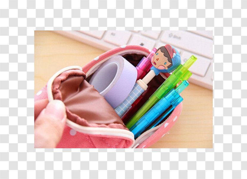 Pen & Pencil Cases Box Canvas Bag - Handbag Transparent PNG