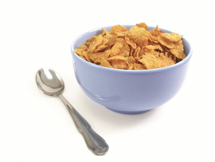 Breakfast Cereal Corn Flakes Bowl Clip Art - Stock Photography - CEREAL Transparent PNG