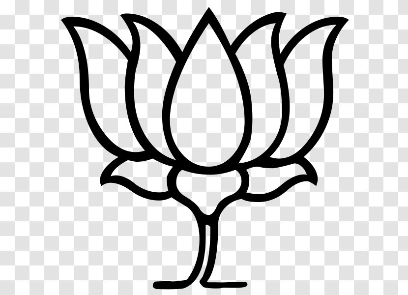Bharatiya Janata Party The Emergency Indian National Congress Political - Black And White Transparent PNG