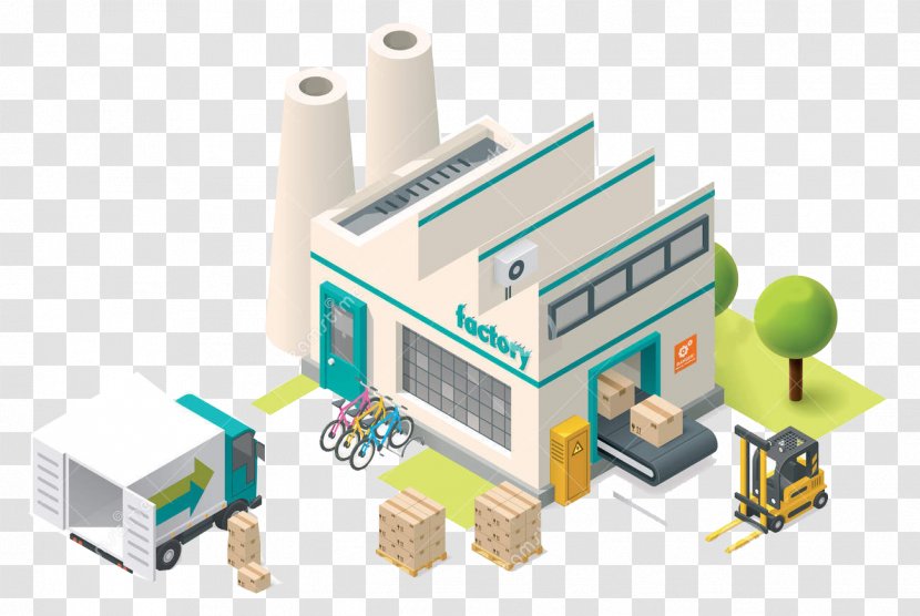 Factory Royalty-free Building Clip Art - Vecteezy - Isometric Transparent PNG