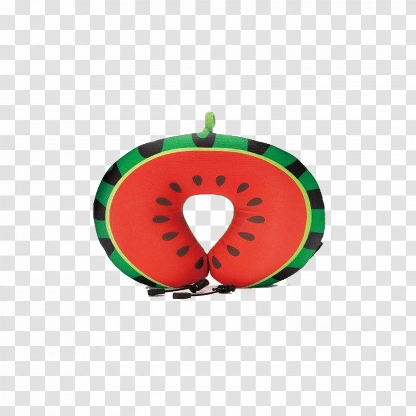 Pillow Cartoon - Green - Watermelon Transparent PNG