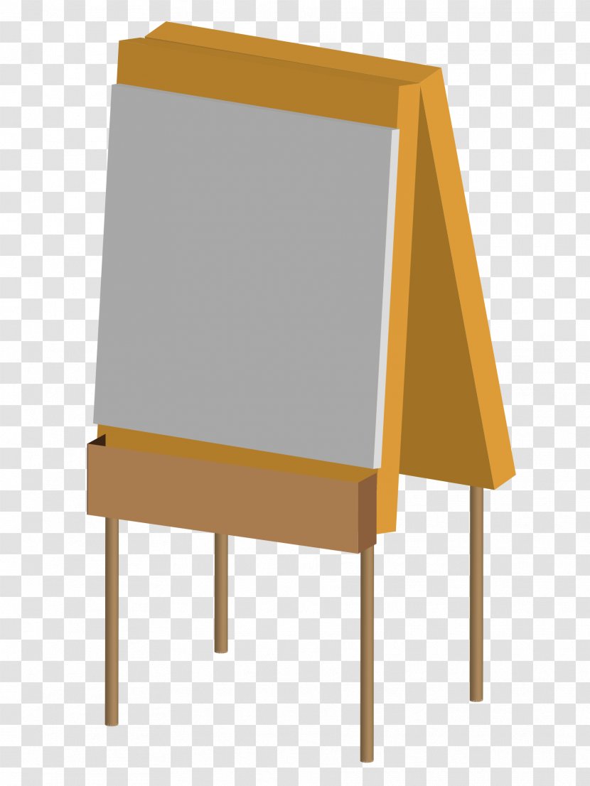 Easel Painting Art Clip - Palette - Canvas Transparent PNG